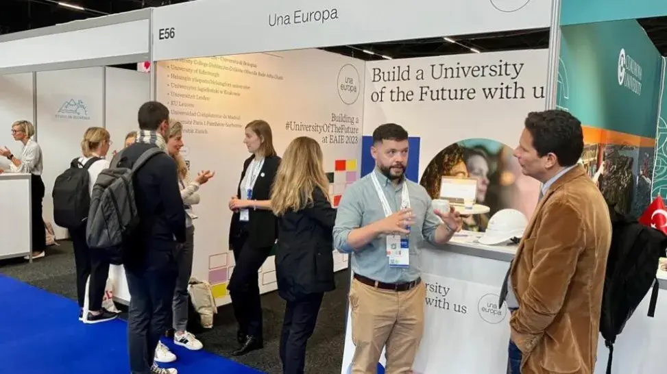Photo du stand Una Europa à L'EAIE
